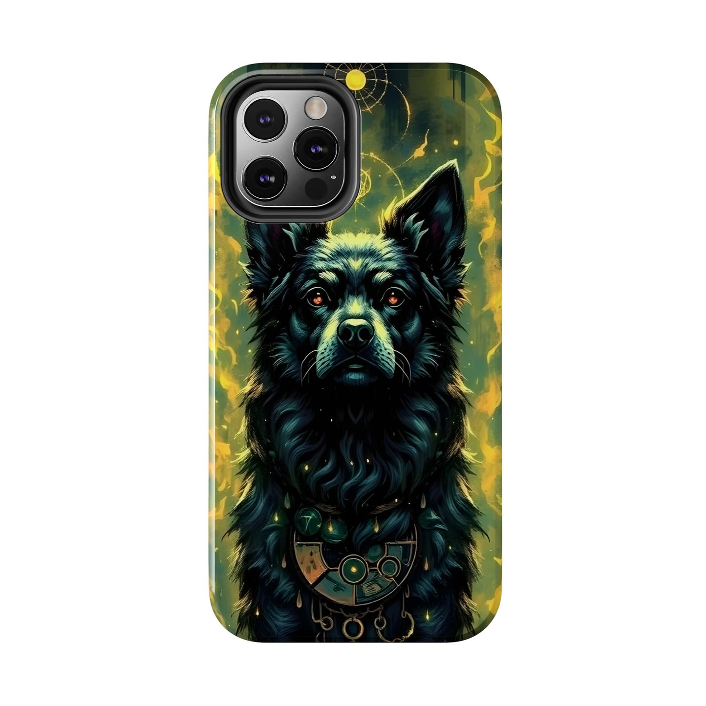 Mystical Dog Tribe Phone Case - Tough and Stylish for Pet Lovers - for iPhone