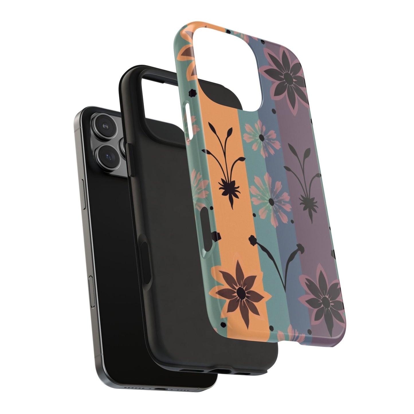 Boho Floral Tough Phone Cases - Durable & Stylish Protection - for iPhone