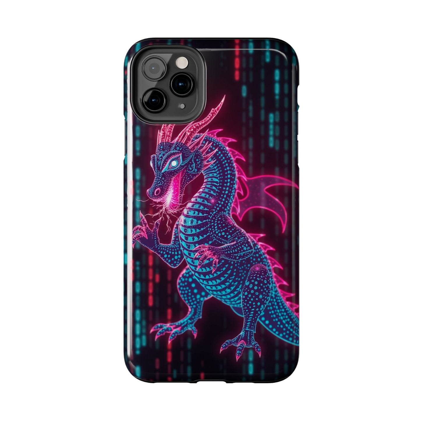 Electrifying Dragon Phone Case - Tough, Stylish Protection for Fantasy Lovers