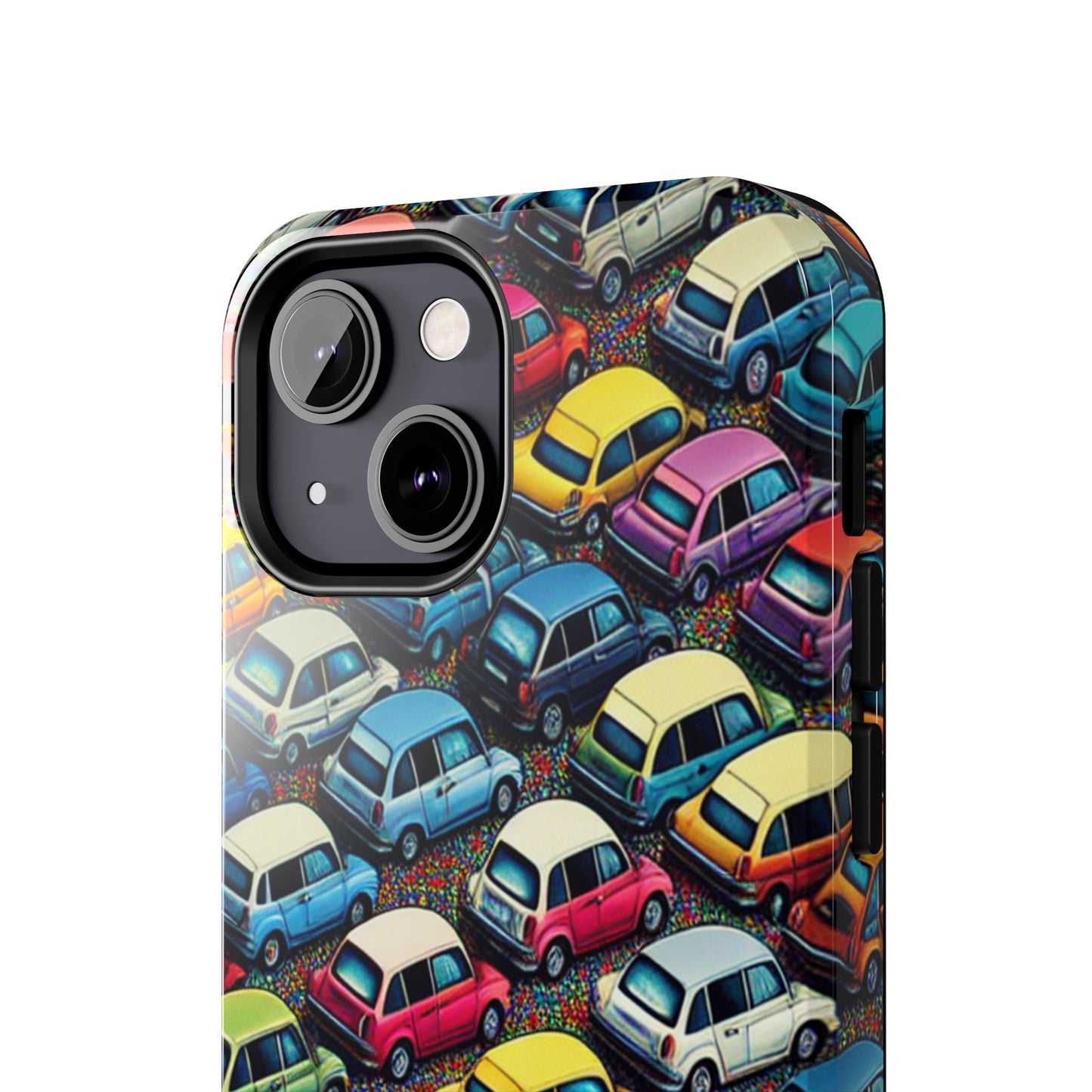 Car Phone Case - City Traffic Pattern Design - for iPhone