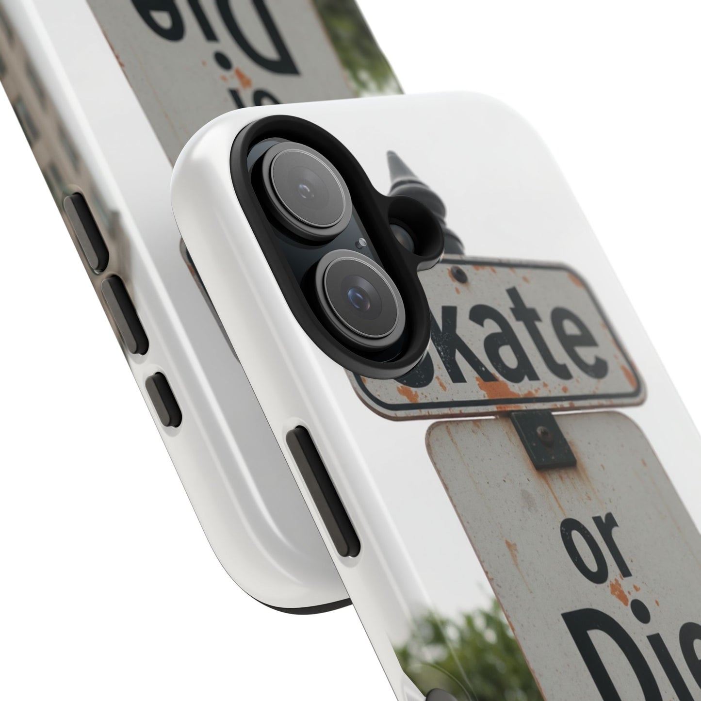Skate or Die Tough Phone Case - Durable Protection for Skaters