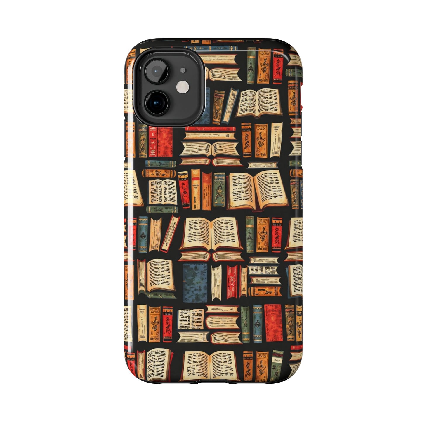 Book Lover Tough Phone Cases - Durable Protective Cases for Literature Fans