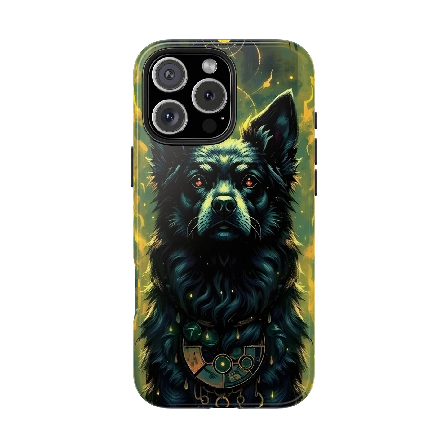 Mystical Dog Tribe Phone Case - Tough and Stylish for Pet Lovers - for iPhone