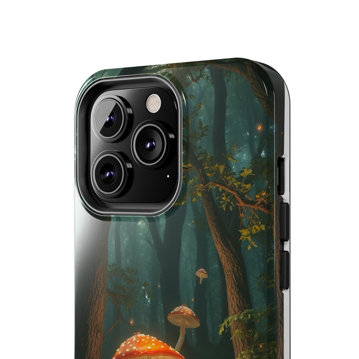 Whimsical Mushroom Tough Phone Case - Forest Fantasy Design