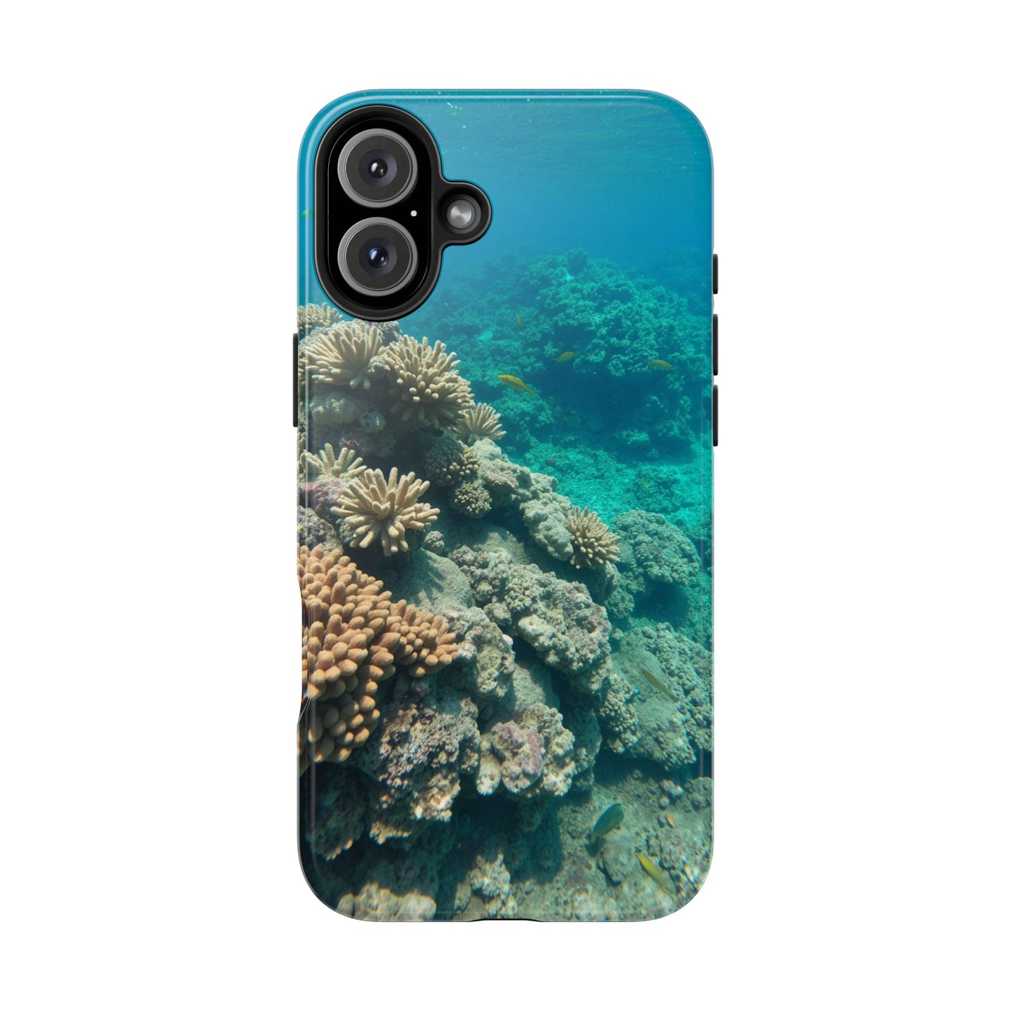 Coral Reef Tough Phone Case - Ocean Vibes Protection for Adventure Lovers