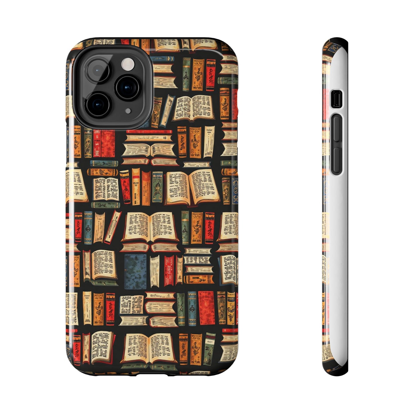 Book Lover Tough Phone Cases - Durable Protective Cases for Literature Fans