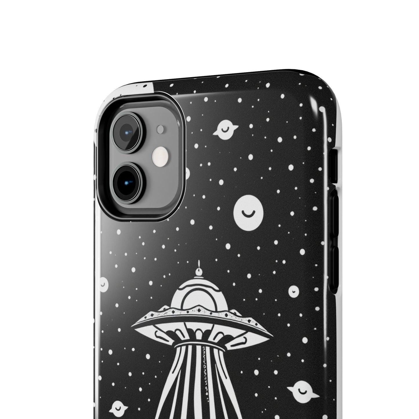 Galaxy UFO Tough Phone Case - Durable Protection with Unique Space Design