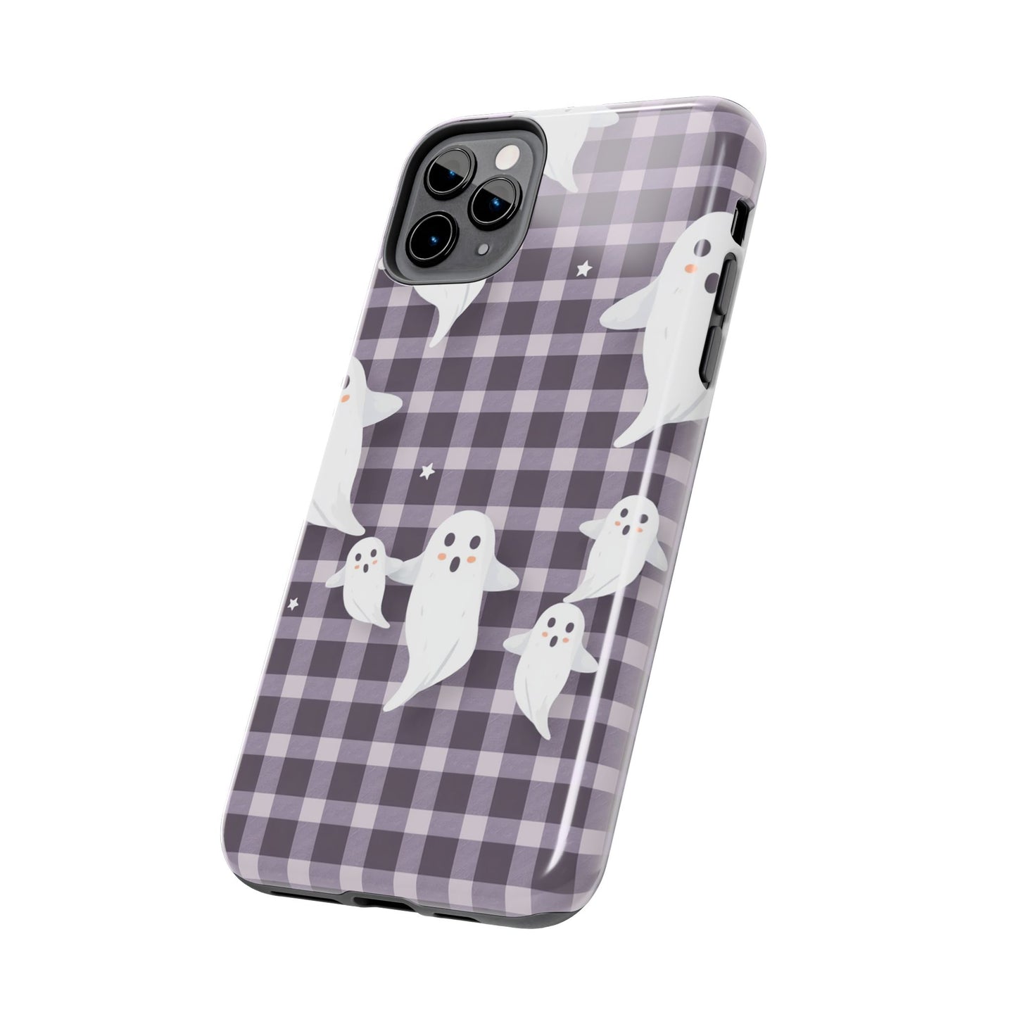 Cute Ghosts Tough Phone Case - Whimsical Halloween Design for Spooky Vibes