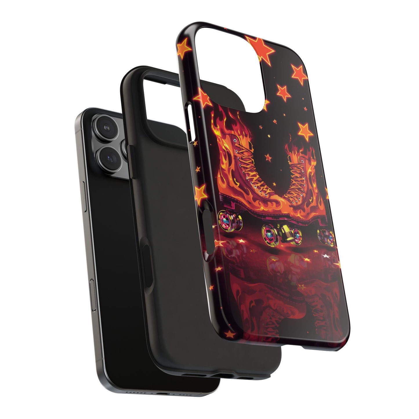 Retro Roller Skates Tough Phone Case - Stylish & Durable
