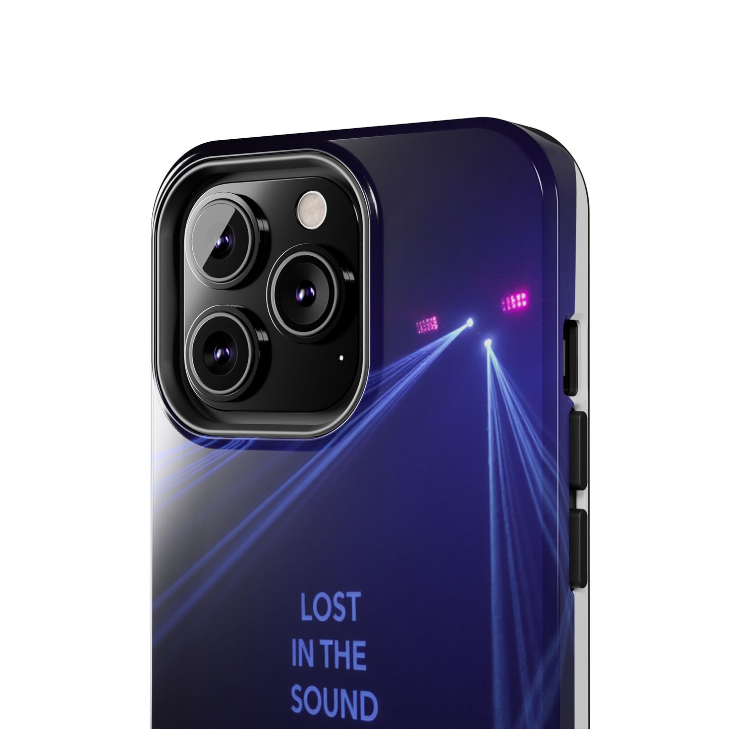 Vibrant Tough Phone Case - 'Lost in the Sound' Design for Music Lovers