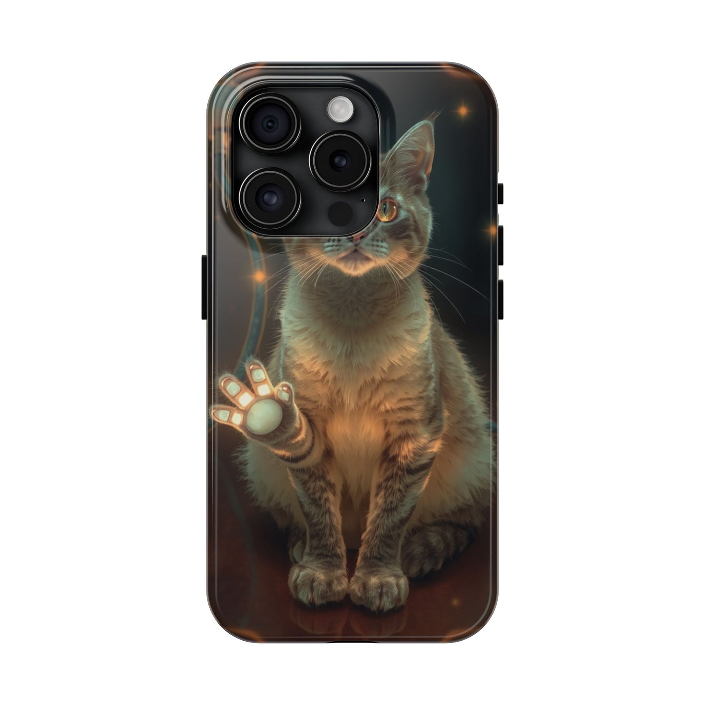 Whimsical Cat Phone Case | Tough Phone Cases for Cat Lovers, Pet Accessories, Gift for Cat Owners, Cute Phone Cover, Personalized Tech