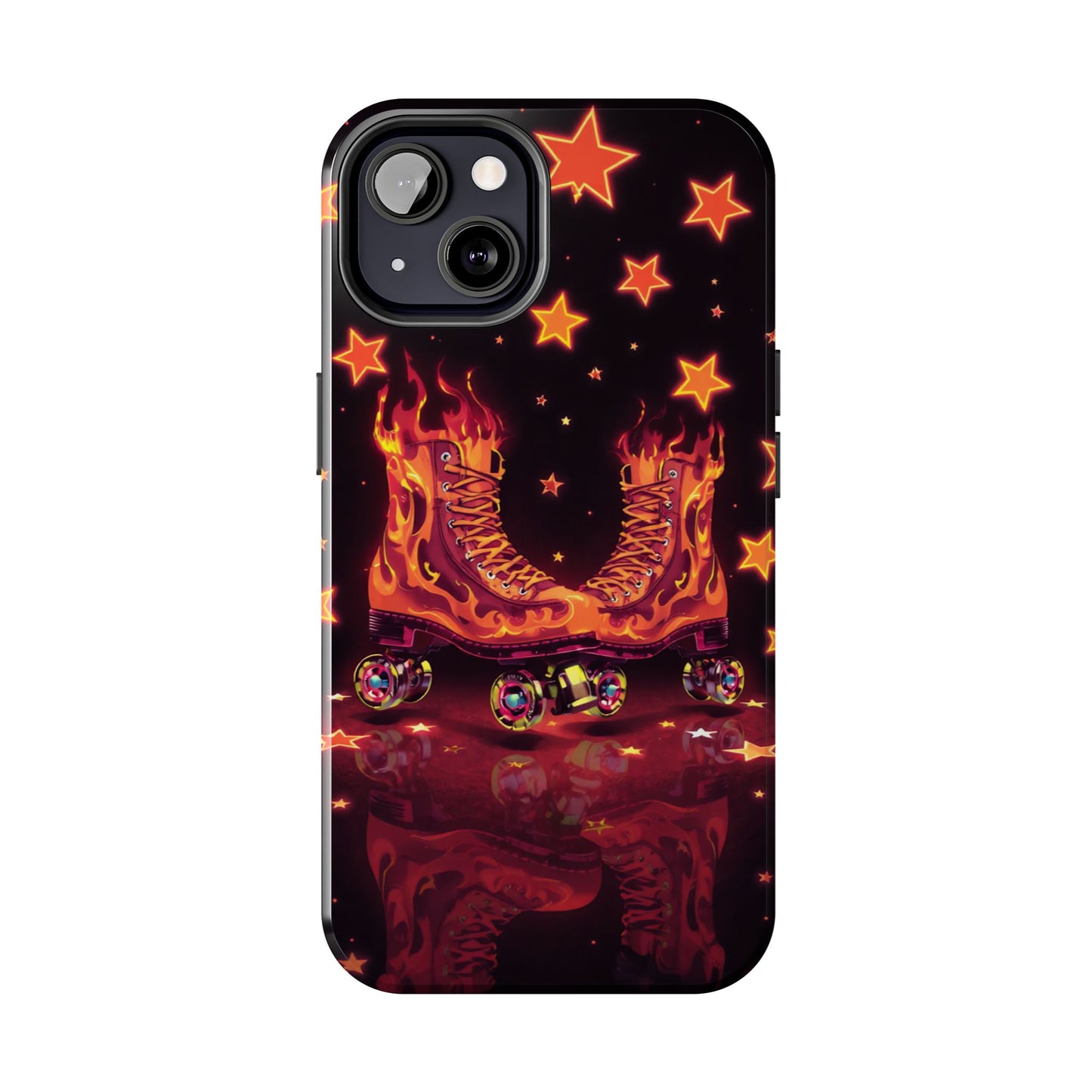 Retro Roller Skates Tough Phone Case - Stylish & Durable