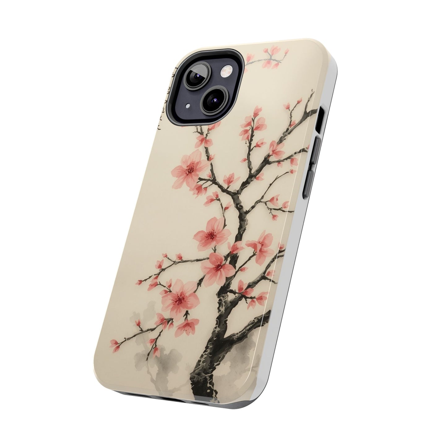 Cherry Blossom Tough Phone Case - Stylish Protection for Nature Lovers