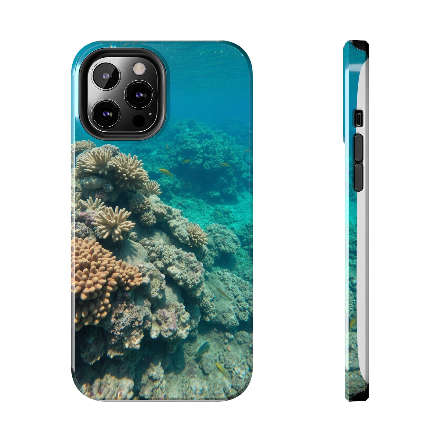Coral Reef Tough Phone Case - Ocean Vibes Protection for Adventure Lovers