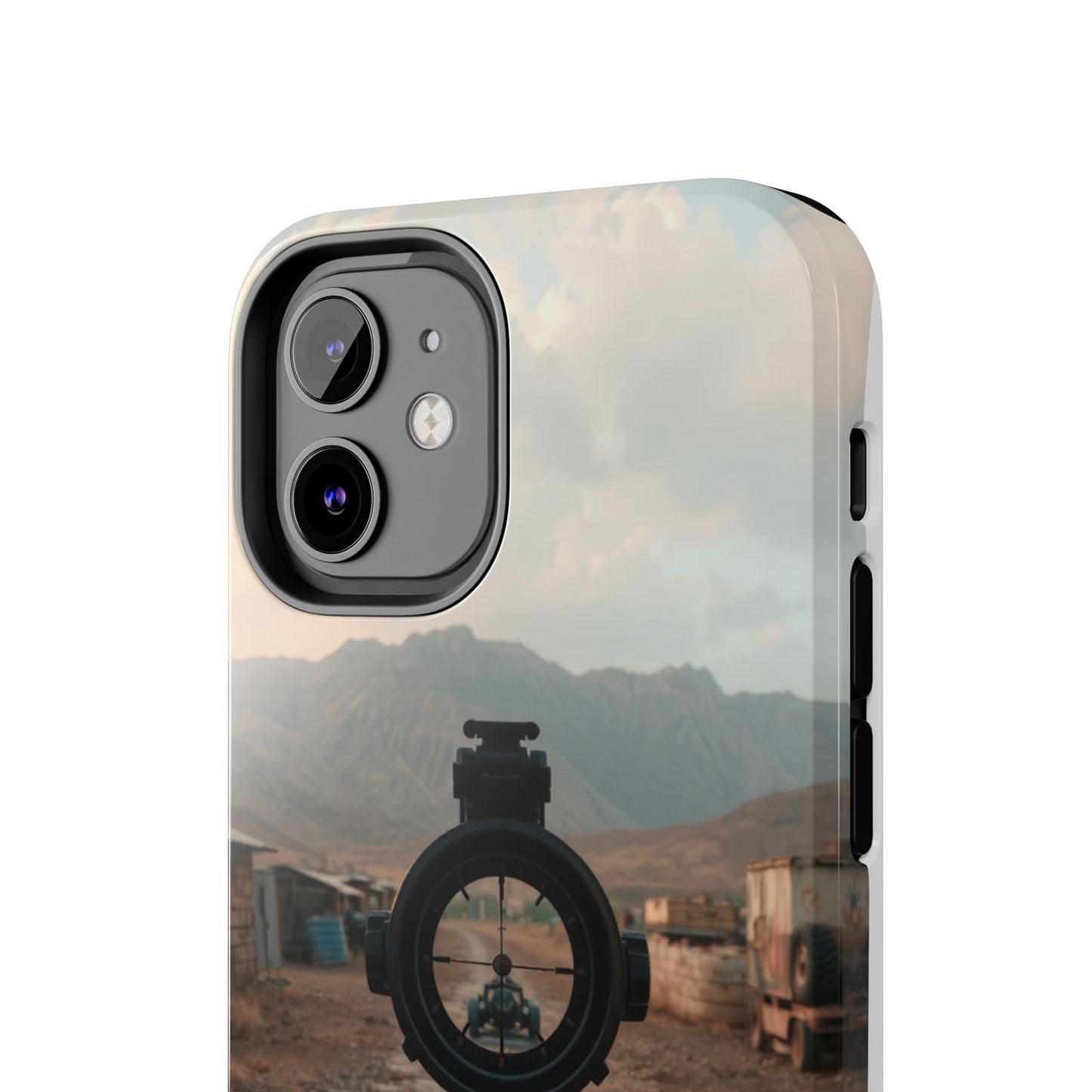 Tough Phone Case - Military Inspired Design with Sniper Scope