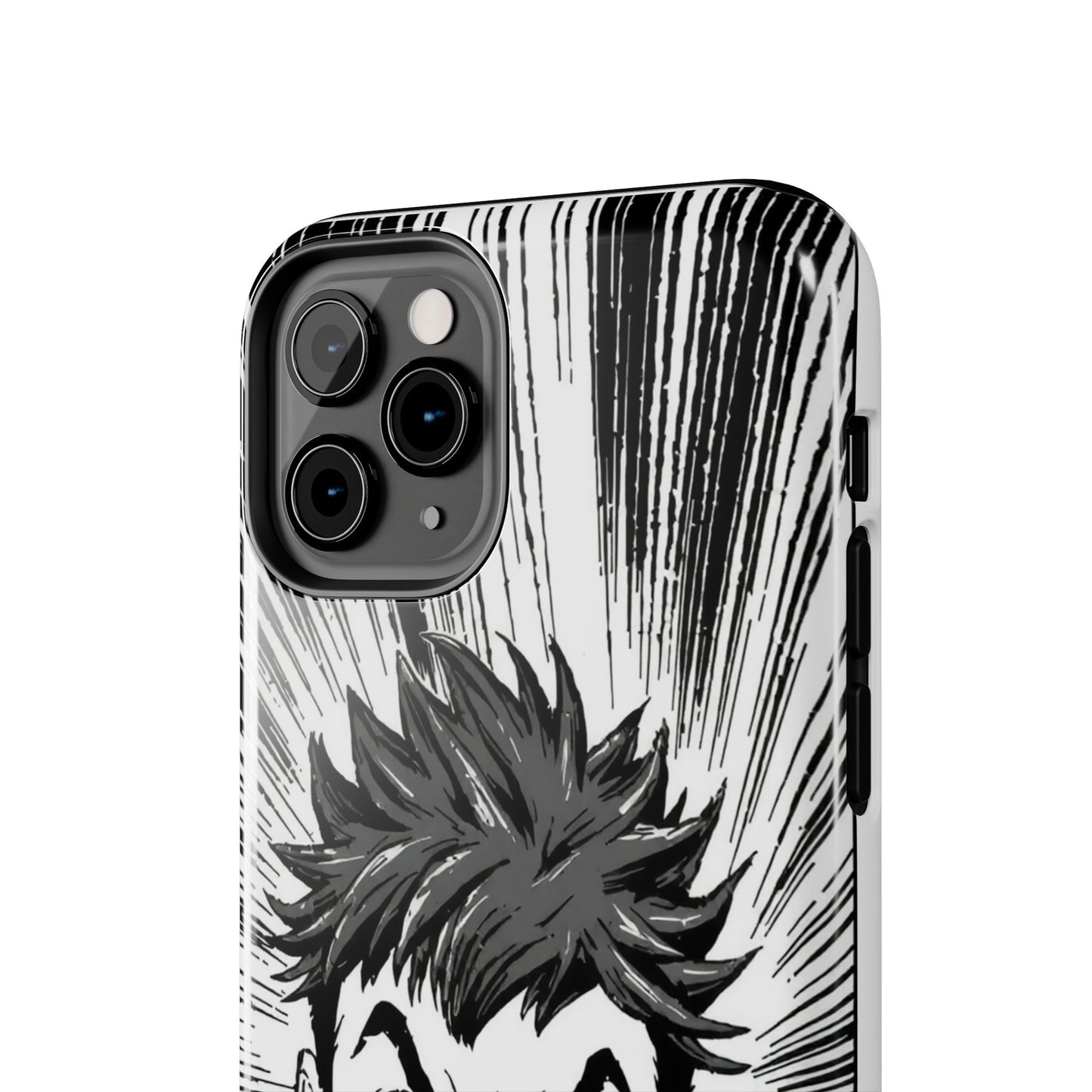 Intense Graphic Phone Case - Tough Design for Anime Fans
