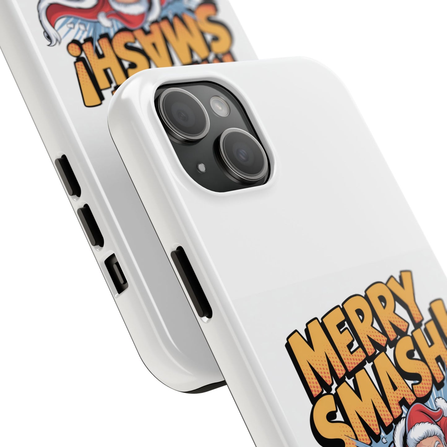Santa Merry Smash Phone Case