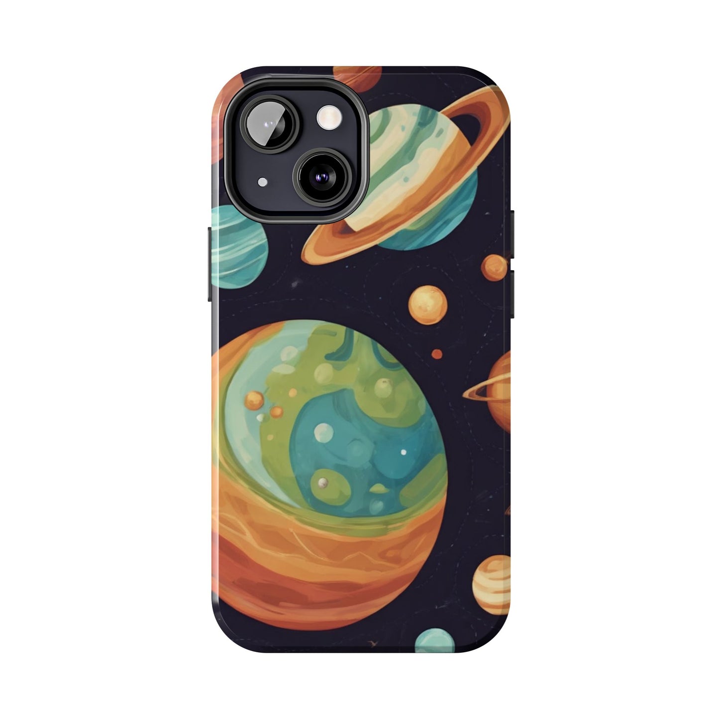 Cosmic Planet Phone Case - Durable Tough Protector for Space Lovers - for iPhone