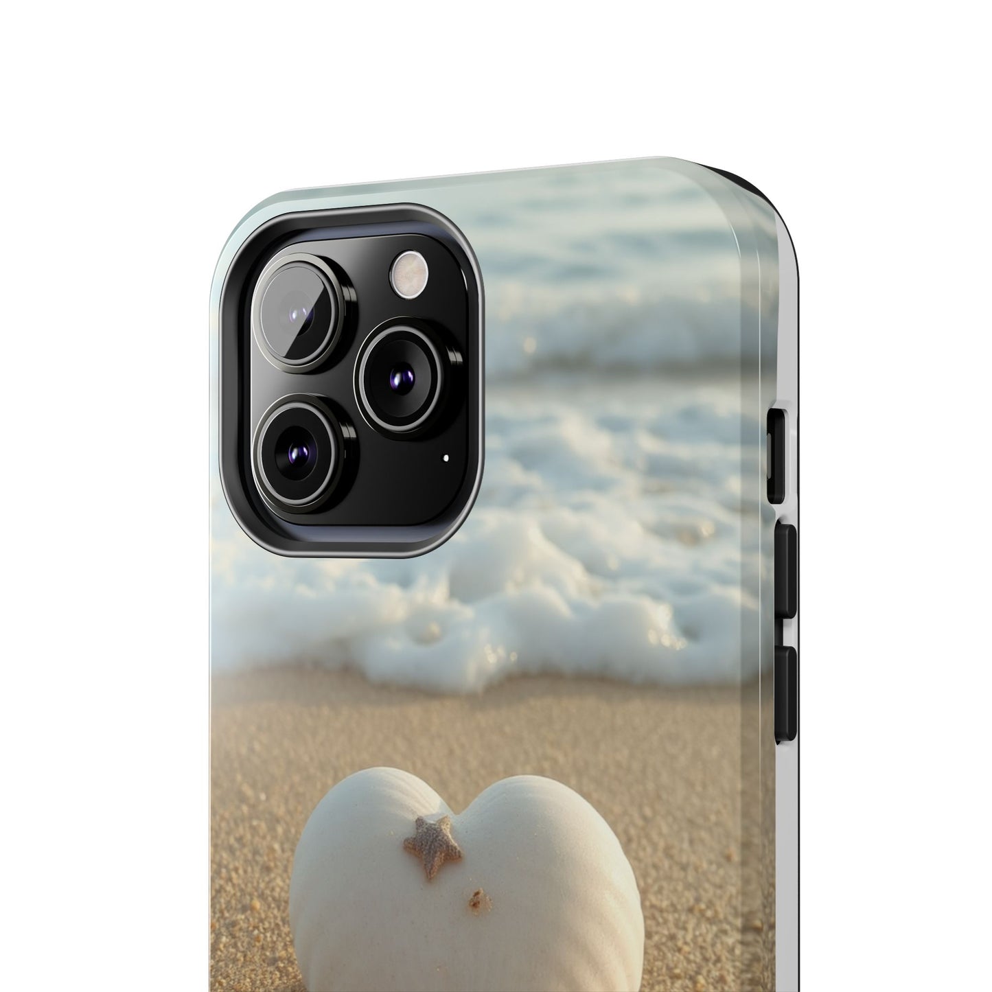 Heart Seashell Tough Phone Case for iPhone
