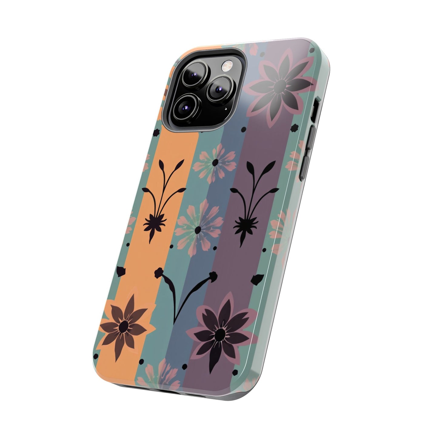 Boho Floral Tough Phone Cases - Durable & Stylish Protection - for iPhone