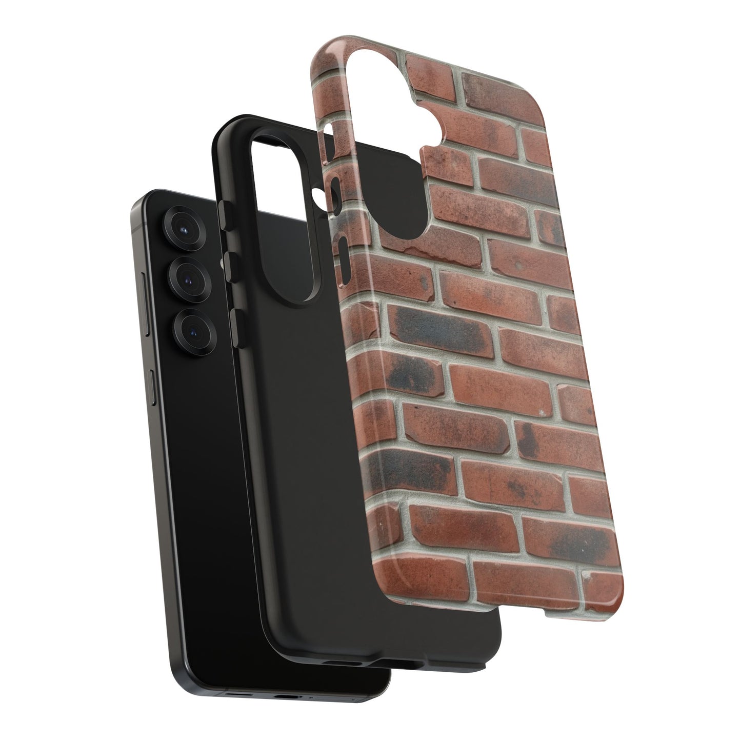 Brick Wall Tough Phone Case - Durable Protection with Urban Style