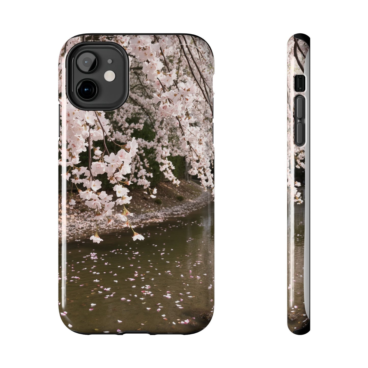 Cherry Blossom Tough Phone Cases - Durable Protection with Floral Serenity