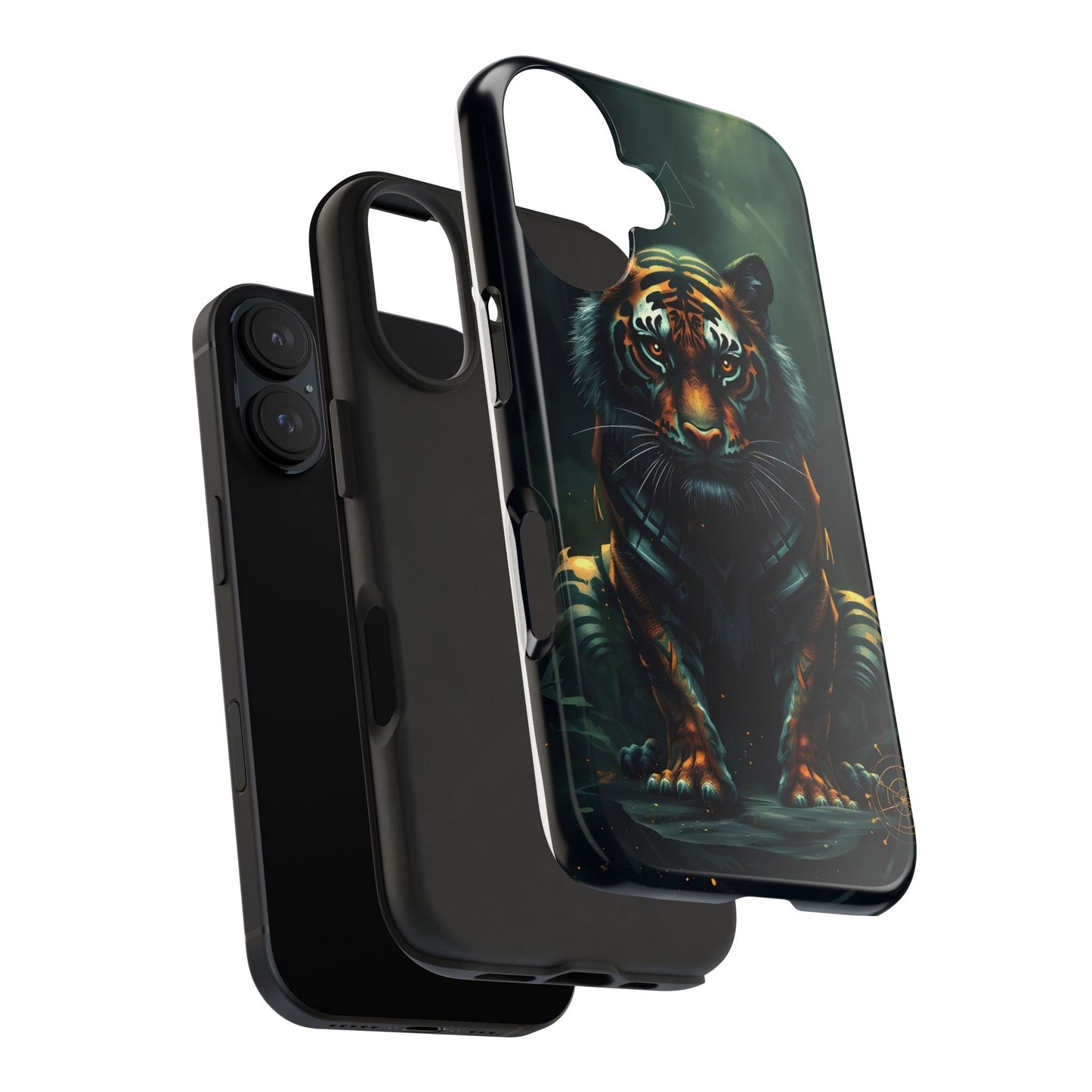 Fierce Mystical Tiger Tough Phone Case | Durable Protection for Nature Lovers - for iPhone