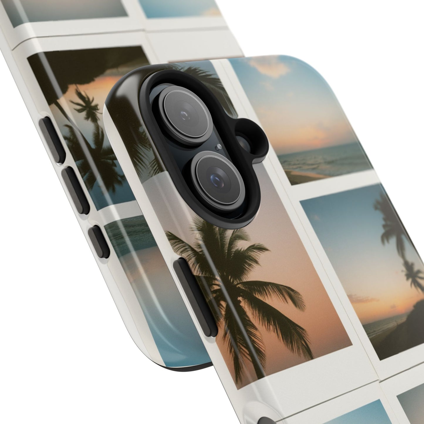 Tropical Sunset Tough Phone Case - Beach Vibes for Summer Adventures