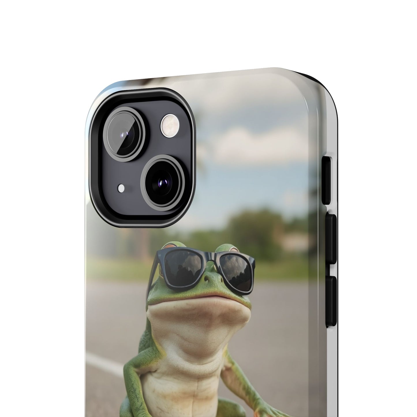 Cool Frog Skateboard Phone Case - Tough and Stylish Protection