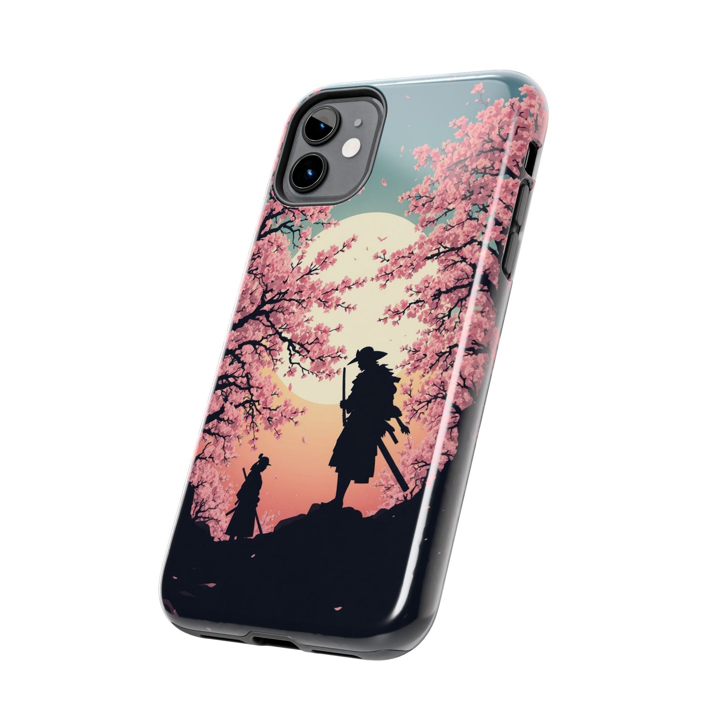 Cherry Blossom Samurai Tough Phone Case