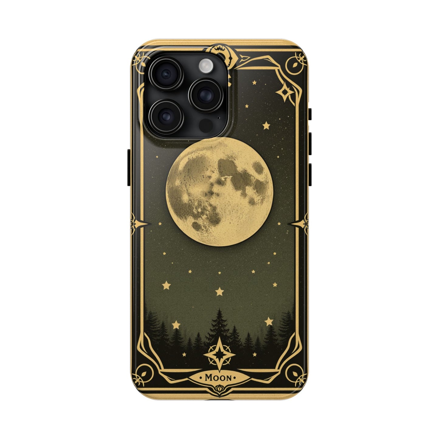 Celestial Moon Phone Case - Tough & Stylish for Star Lovers
