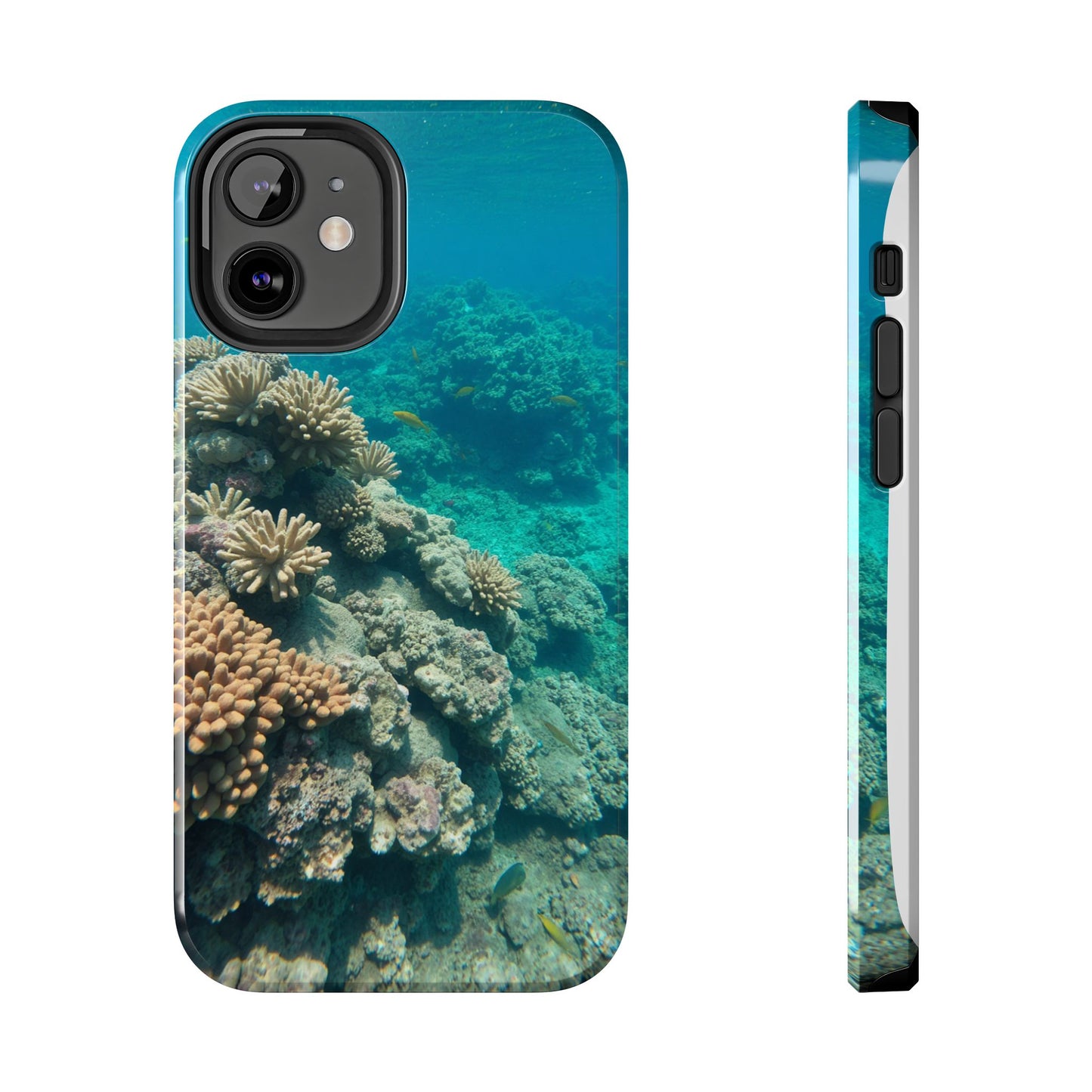 Coral Reef Tough Phone Case - Ocean Vibes Protection for Adventure Lovers