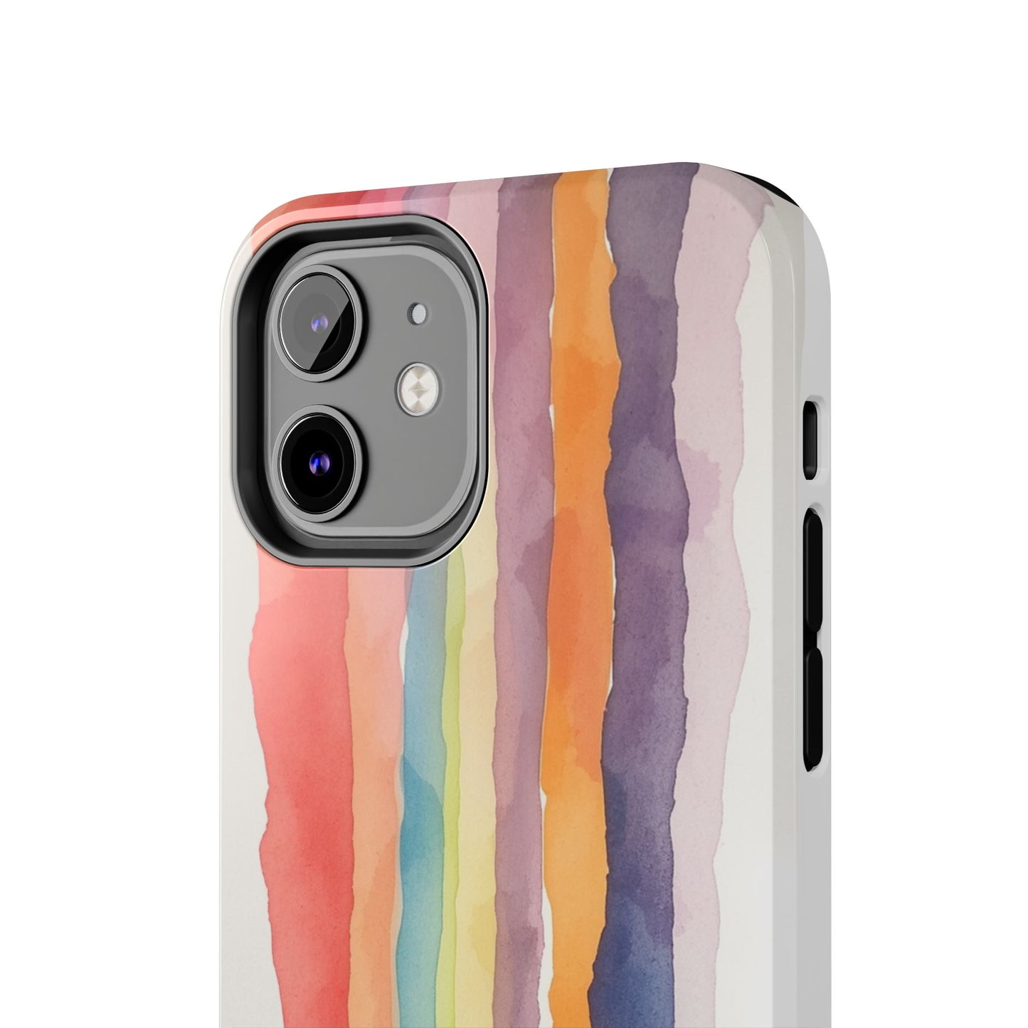 Colorful Watercolor Tough Phone Case - Stylish and Durable Cover for Creative Souls