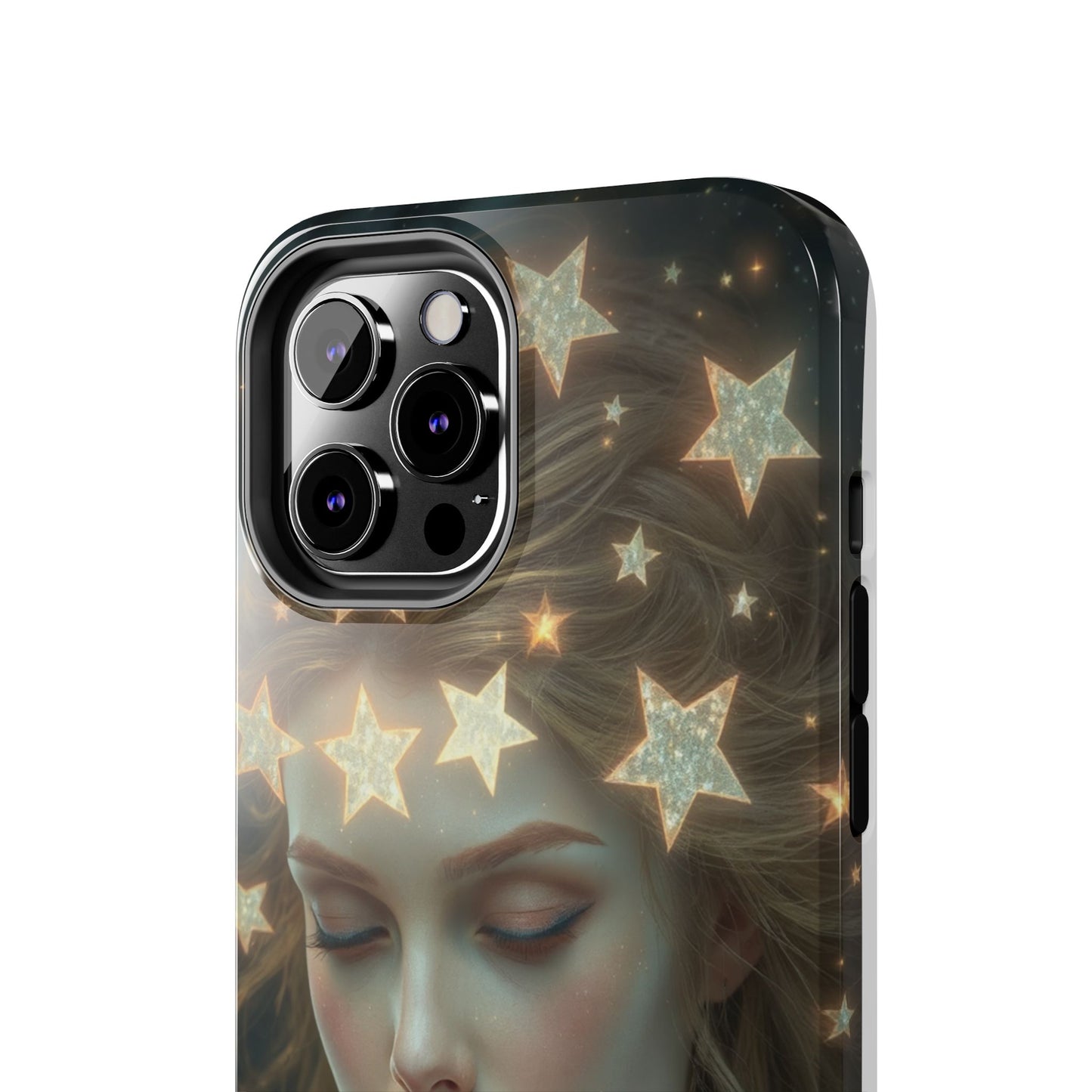 Celestial Dream Tough Phone Case - Artistic Starry Design for Style Enthusiasts