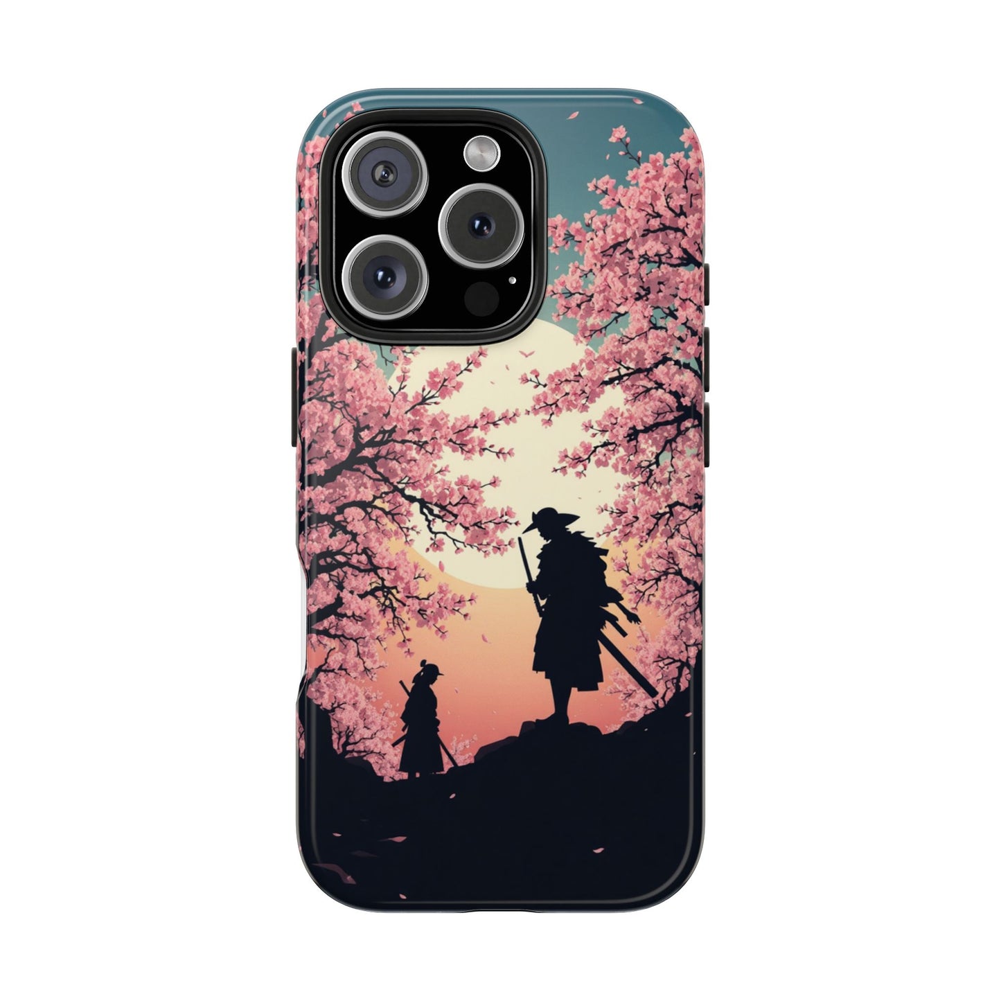 Cherry Blossom Samurai Tough Phone Case