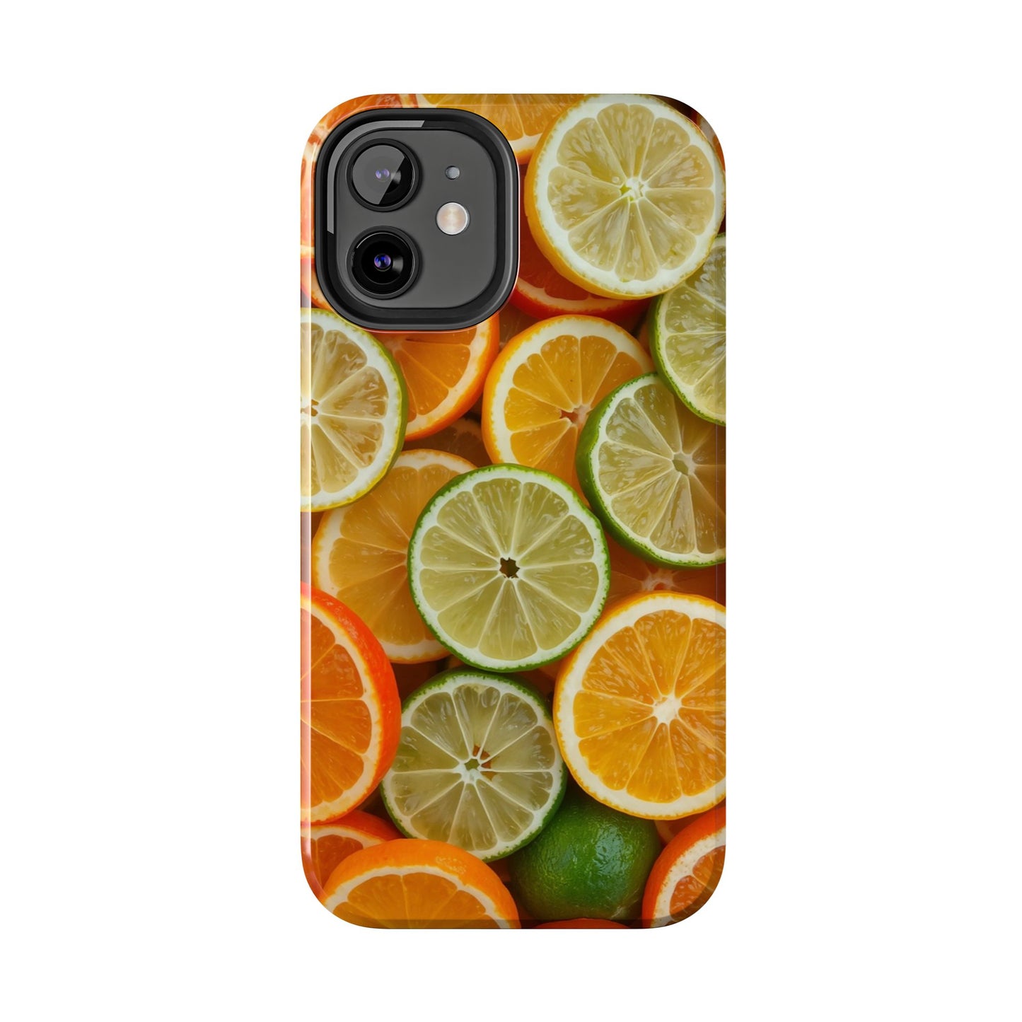Citrus Slice Tough Phone Case – Vibrant Fruit Design for Summer Fun
