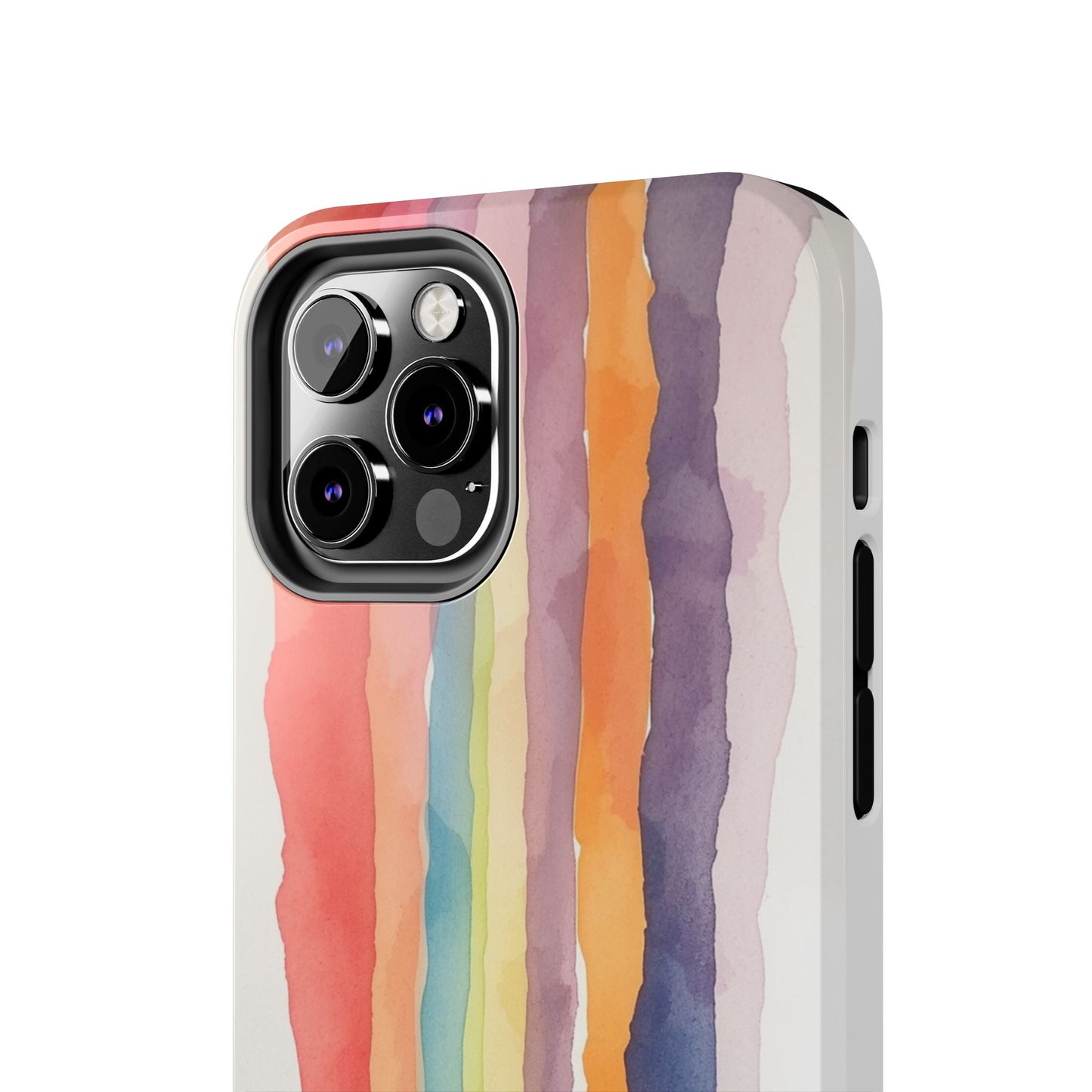 Colorful Watercolor Tough Phone Case - Stylish and Durable Cover for Creative Souls
