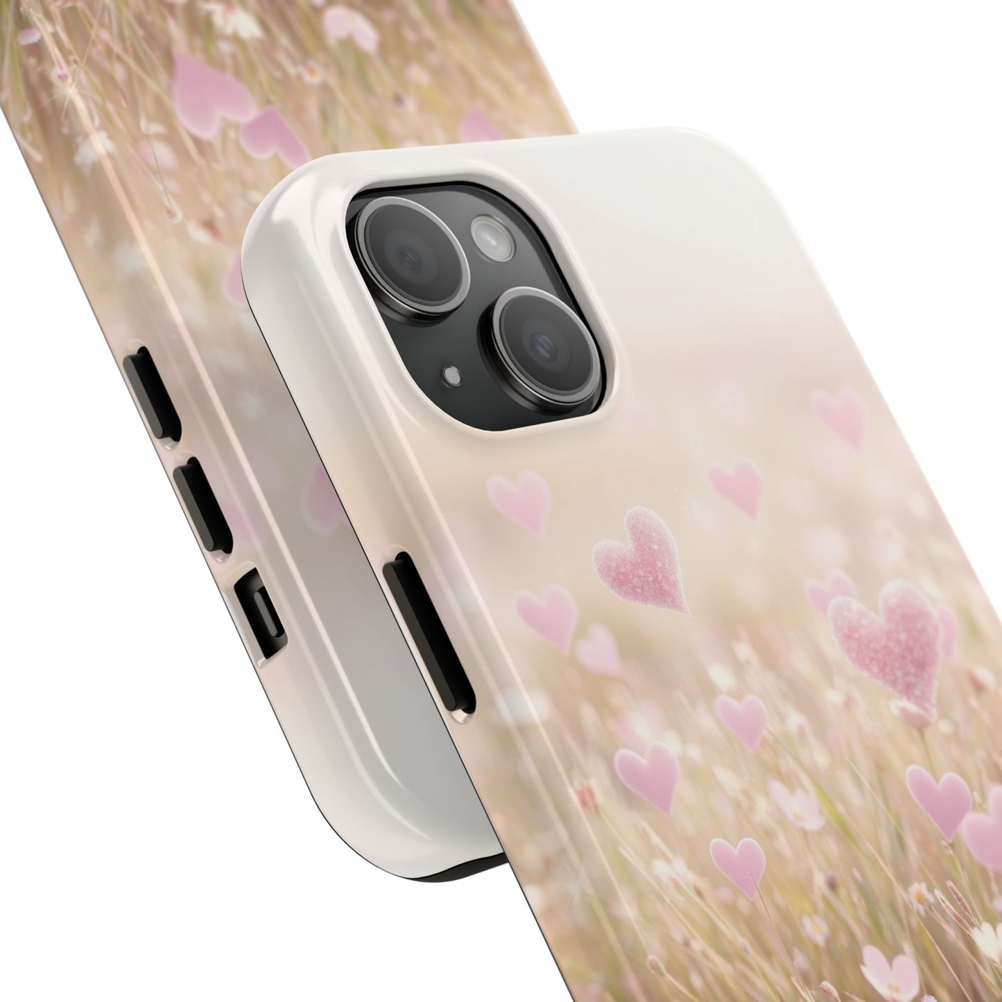 Romantic Hearts Tough Phone Case - Perfect for Lovers and Celebrations
