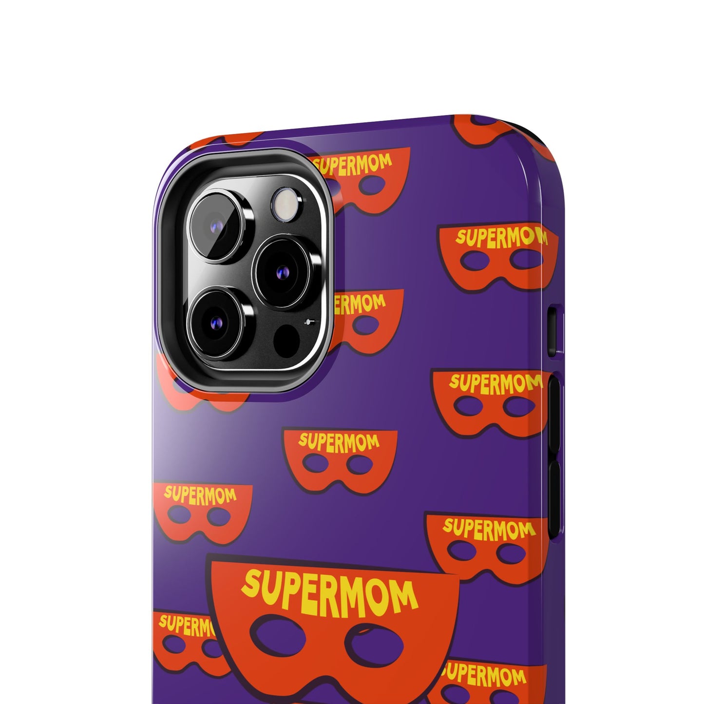 Supermom Tough Phone Case - Durable Protection with Fun Design - for iPhone