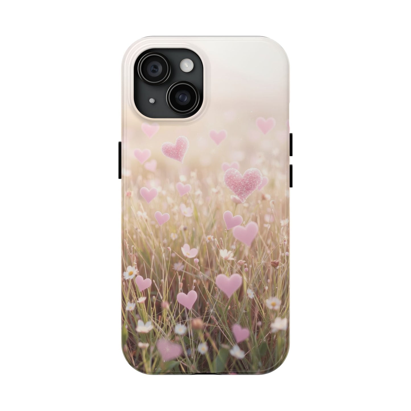 Romantic Hearts Tough Phone Case - Perfect for Lovers and Celebrations