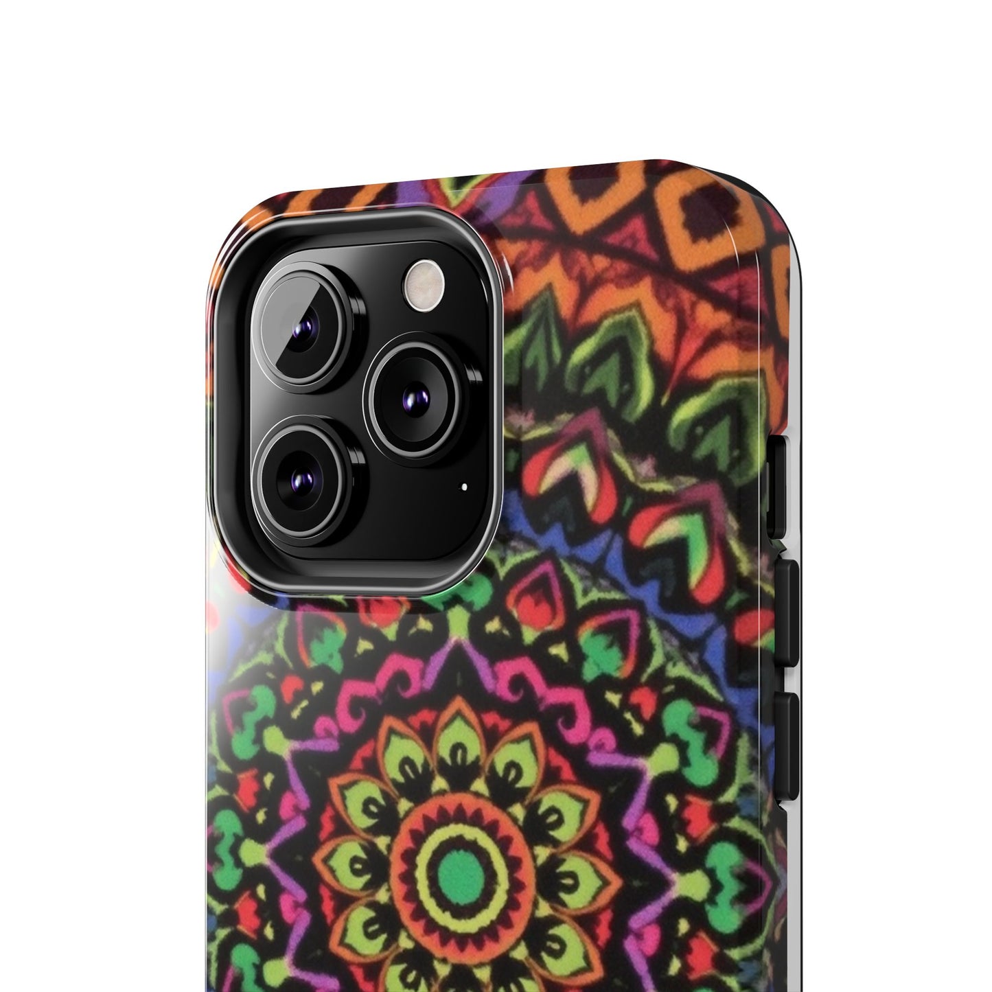 Colorful Mandala Tough Phone Case - Vibrant Designs for Trendy Protection - for iPhone