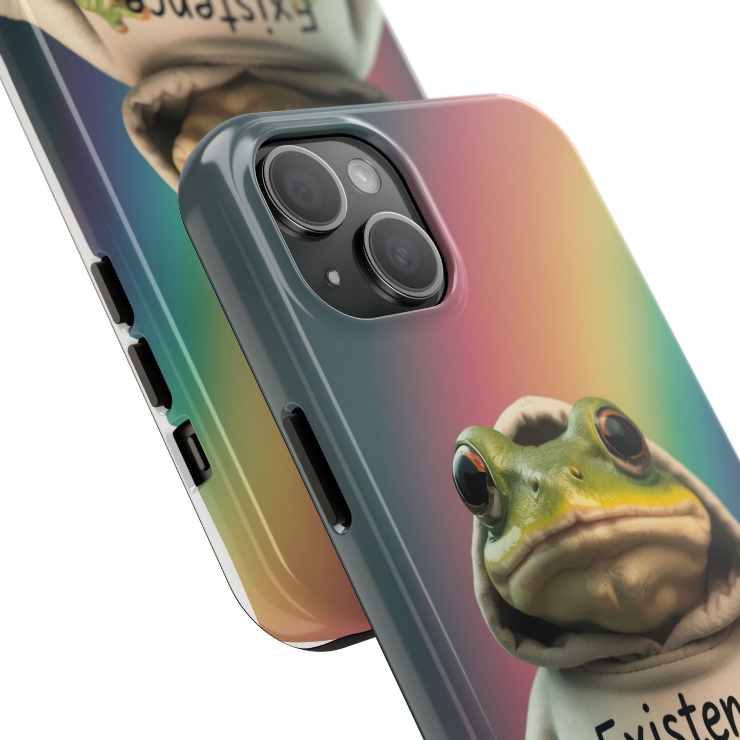 Existence is Pain Frog Phone Case - Tough & Stylish