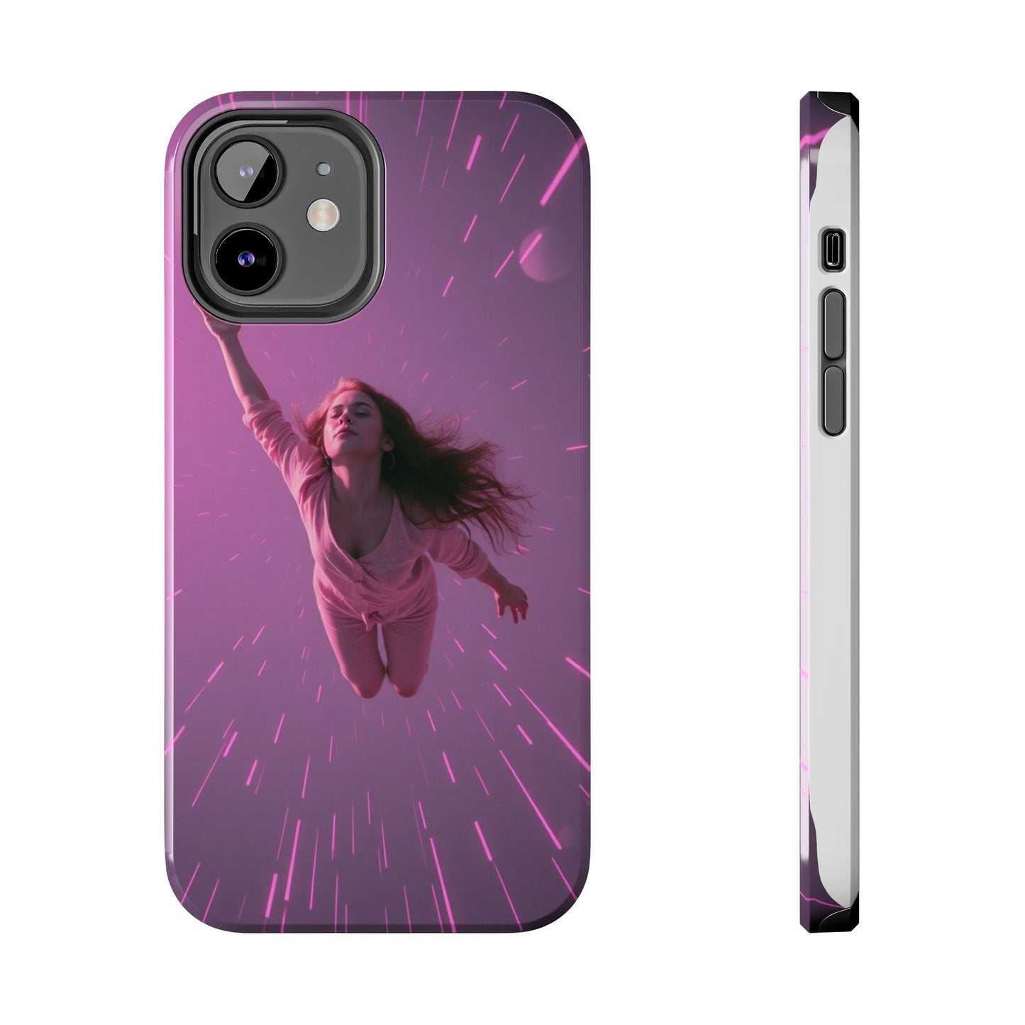 Inspirational Tough Phone Case - Cosmic Dreamer Design