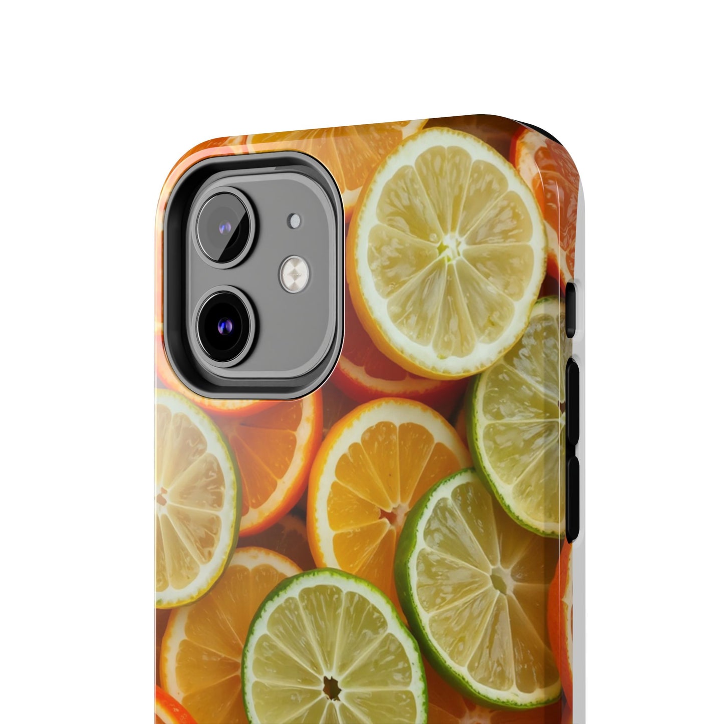 Citrus Slice Tough Phone Case – Vibrant Fruit Design for Summer Fun