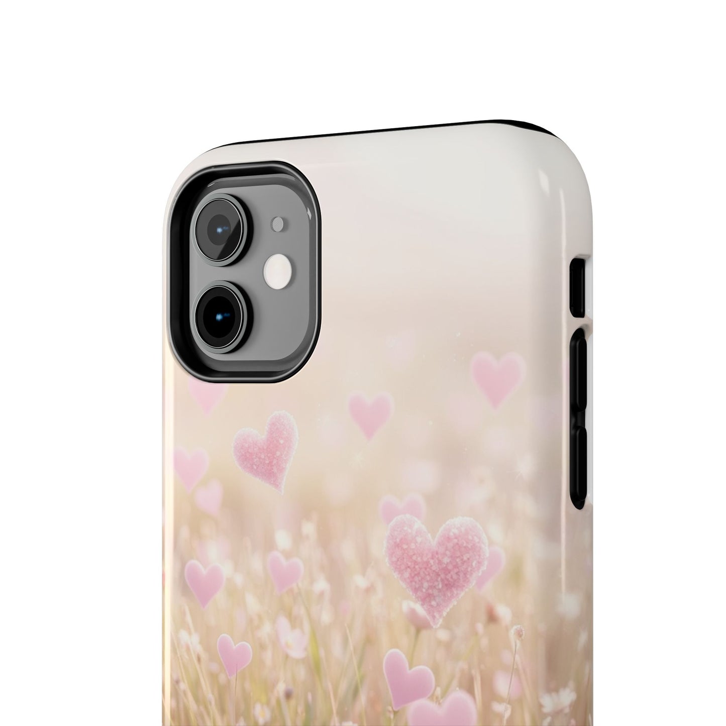 Romantic Hearts Tough Phone Case - Perfect for Lovers and Celebrations
