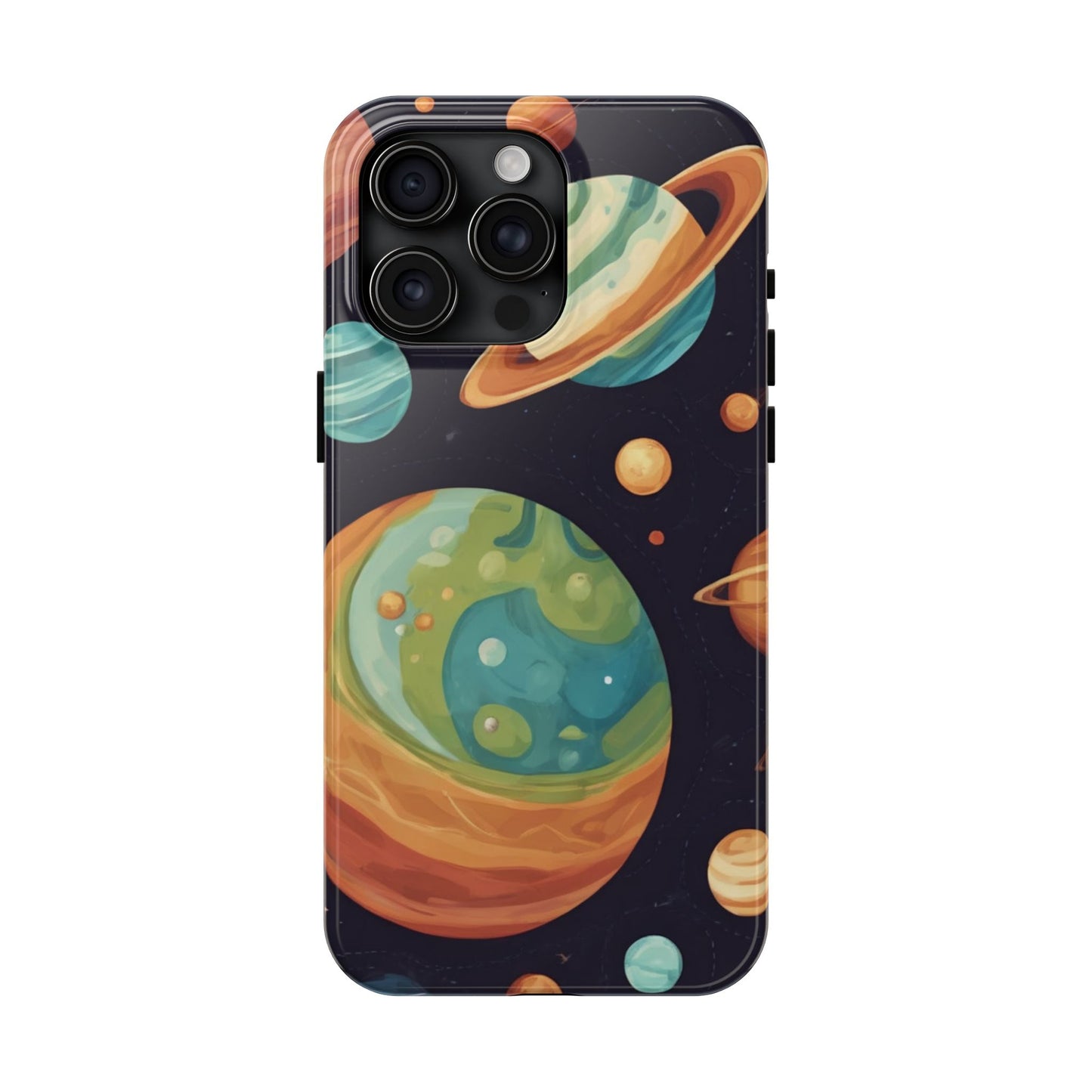 Cosmic Planet Phone Case - Durable Tough Protector for Space Lovers - for iPhone
