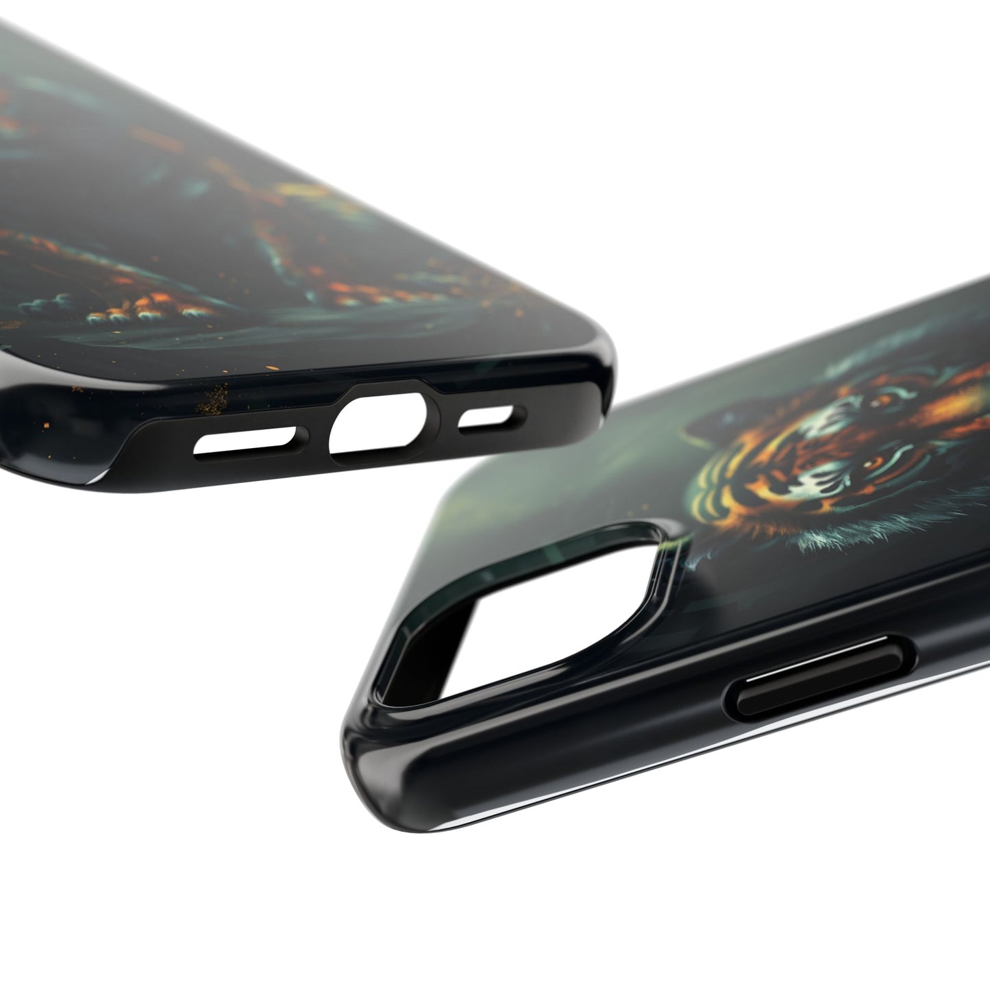 Fierce Mystical Tiger Tough Phone Case | Durable Protection for Nature Lovers - for iPhone