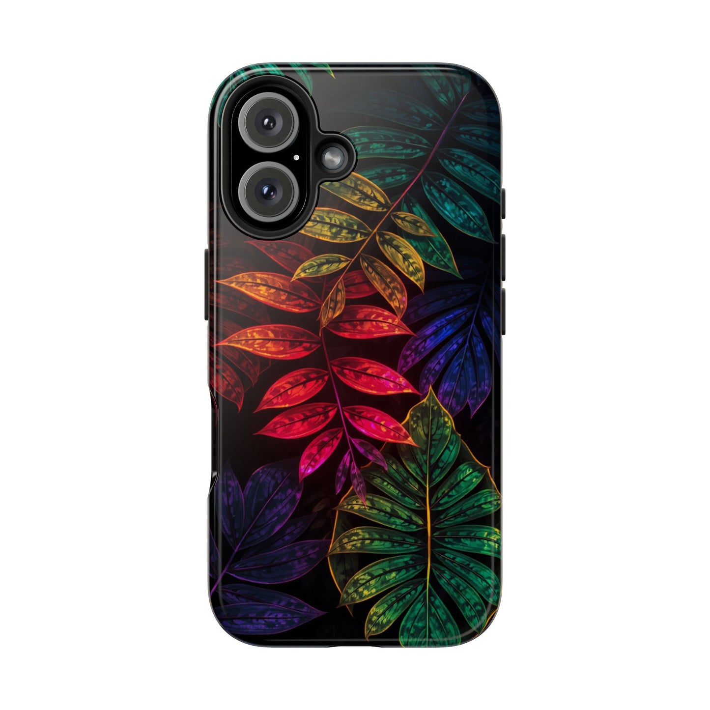 Vibrant Tropical Leaf Tough Phone Case