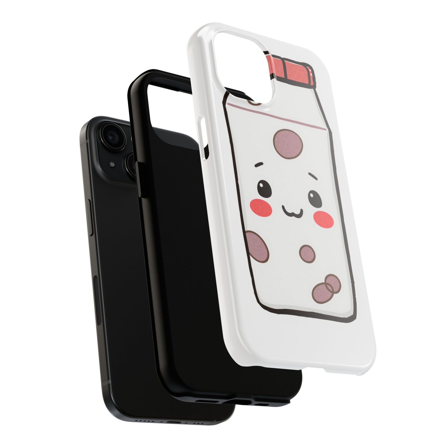 Cute Milk Cartoon Phone Case - Tough & Stylish Protection