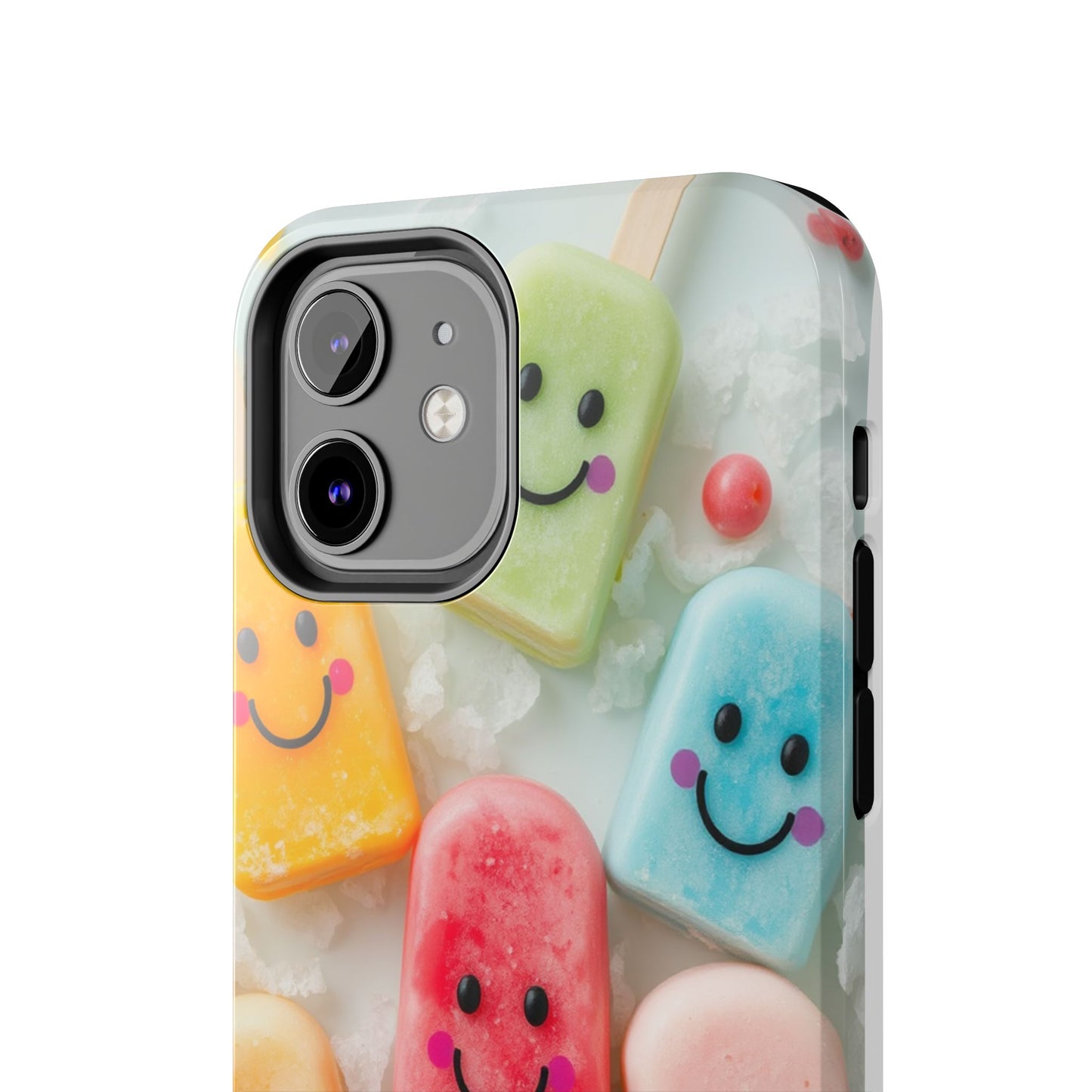 Cute Smile Popsicle Tough Phone Case - Fun Protection for Your Device